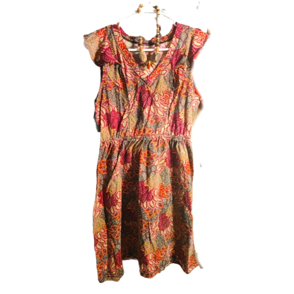 Wildin' Gypsy Dress w/ Necklace!